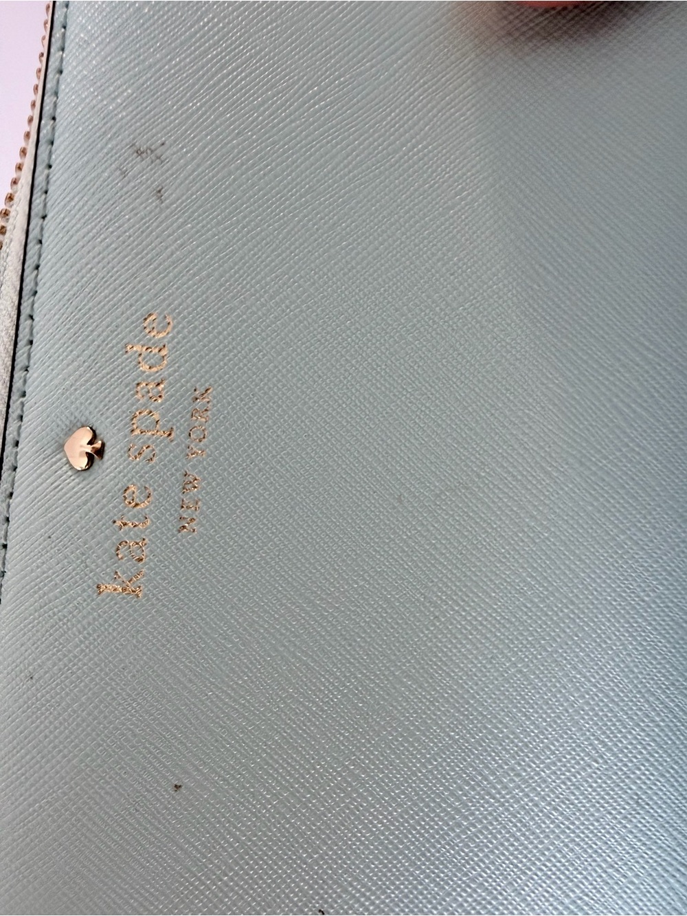 Kate Spade Women’s Cedar Street Harmony Mint Leather Tote with Matching Wallet - Picture 8 of 8